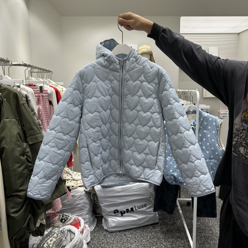 VINTAGE 888東大門㊣實拍女裝新品熱賣職業休閑真品短款棉服VINTAGE888/TRIPLE EIGHT短款棉服圖色1