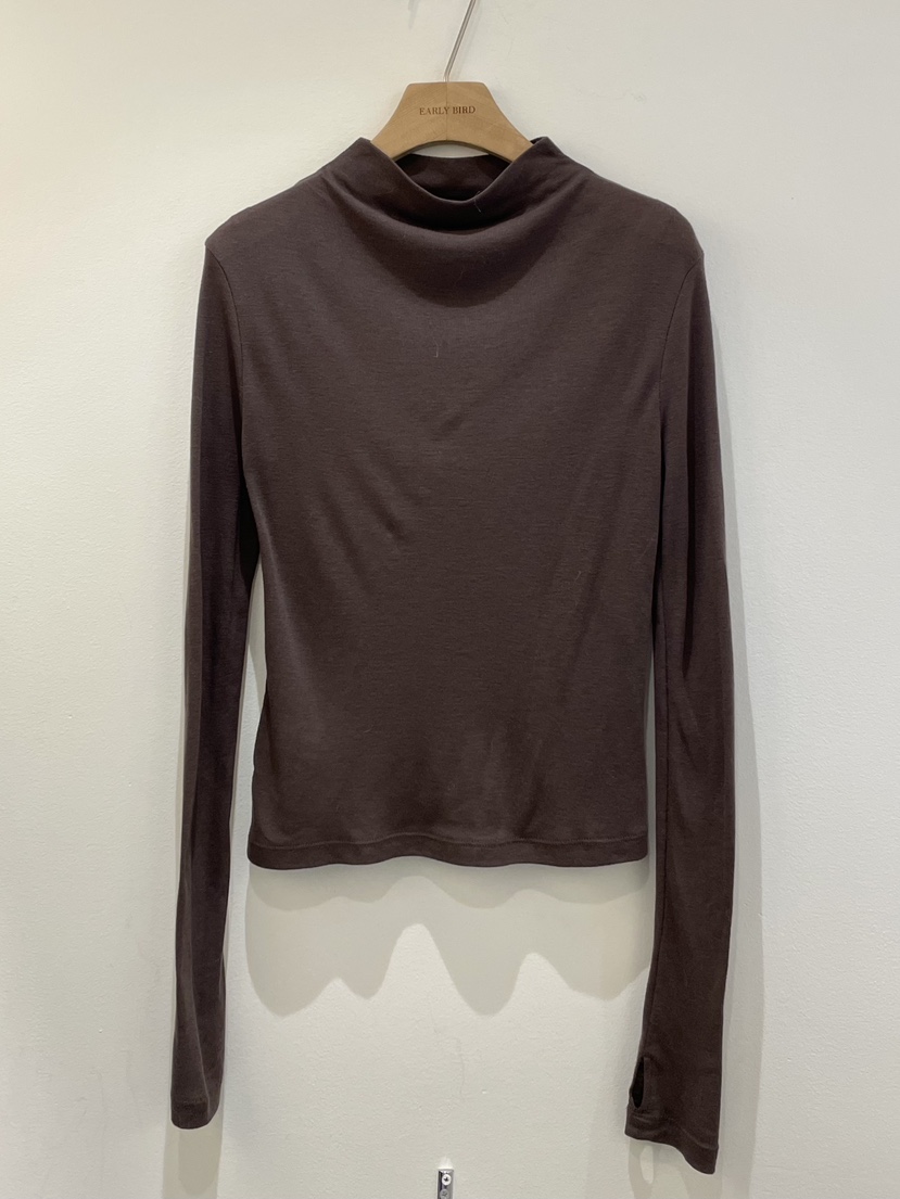 OBSESS東大門㊣代購女士新品職業人氣真品長袖T恤美利奴羊毛OBSESS/EARLY BIRD長袖T恤圖色2