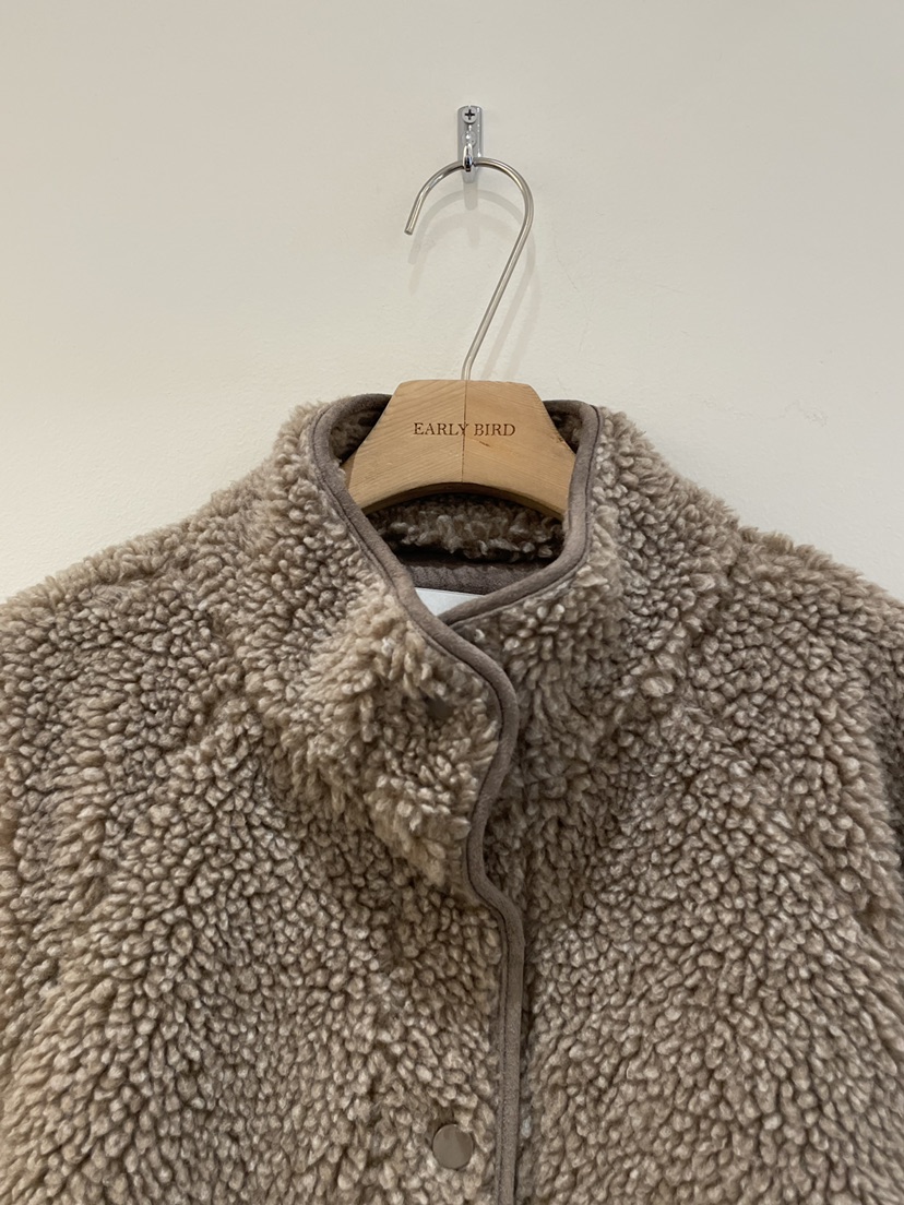 OBSESS韓國代購㊣女裝新品休閑推薦25秋冬真品人氣夾克羊毛OBSESS/EARLY BIRD夾克