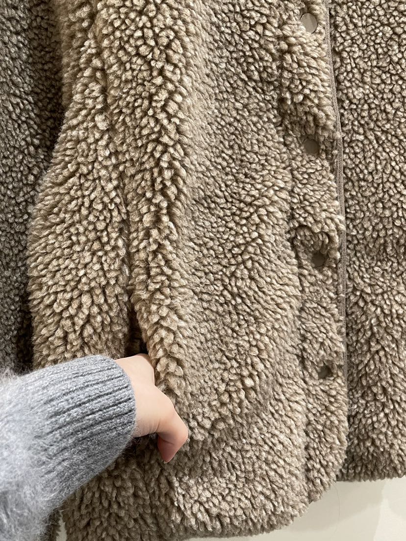 OBSESS韓國代購㊣女裝新品休閑推薦25秋冬真品人氣夾克羊毛OBSESS/EARLY BIRD夾克