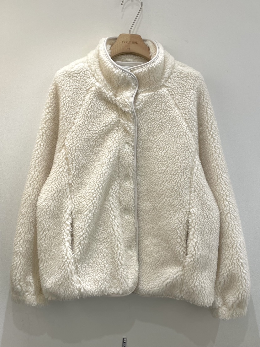 OBSESS韓國代購㊣女裝新品休閑推薦25秋冬真品人氣夾克羊毛OBSESS/EARLY BIRD夾克圖色1