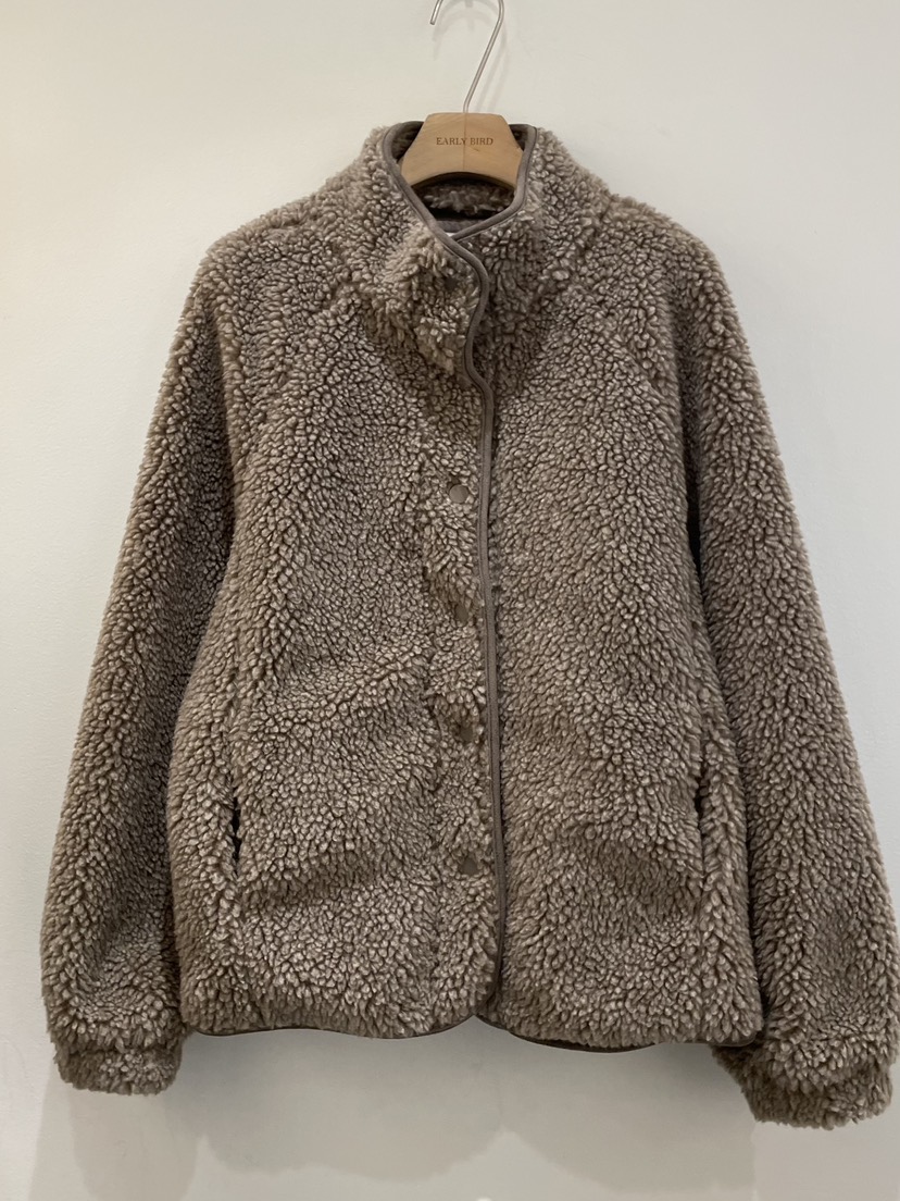 OBSESS韓國代購㊣女裝新品休閑推薦25秋冬真品人氣夾克羊毛OBSESS/EARLY BIRD夾克圖色2