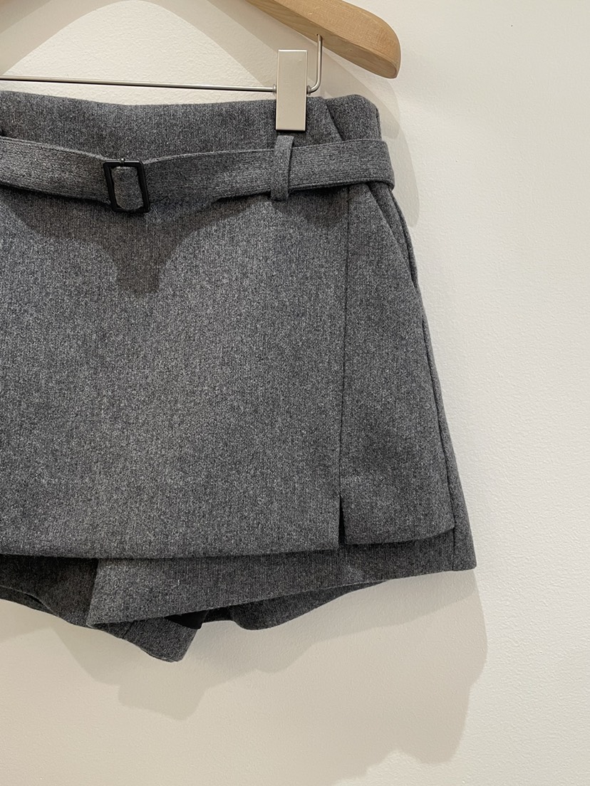 OBSESS韓國直郵㊣女裝新品真品休閑推薦25秋冬熱賣裙褲含腰帶OBSESS/EARLY BIRD裙褲