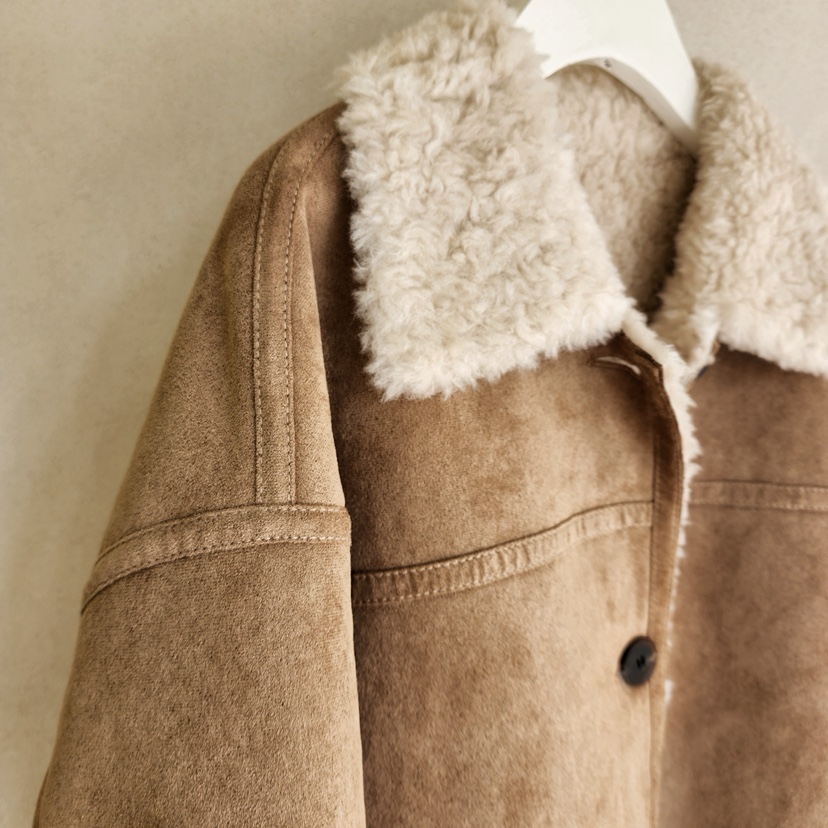 LA BLOOM東大門㊣代購女士新品熱賣職業25秋冬人氣短款大衣La Bloom短款大衣