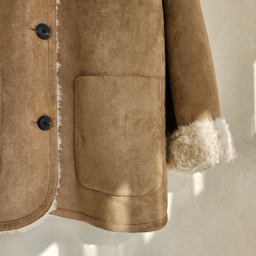 LA BLOOM東大門㊣代購女士新品熱賣職業25秋冬人氣短款大衣La Bloom短款大衣