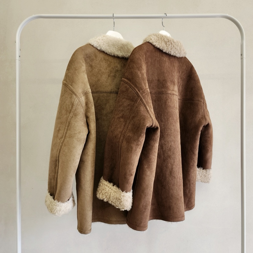 LA BLOOM東大門㊣代購女士新品熱賣職業25秋冬人氣短款大衣La Bloom短款大衣