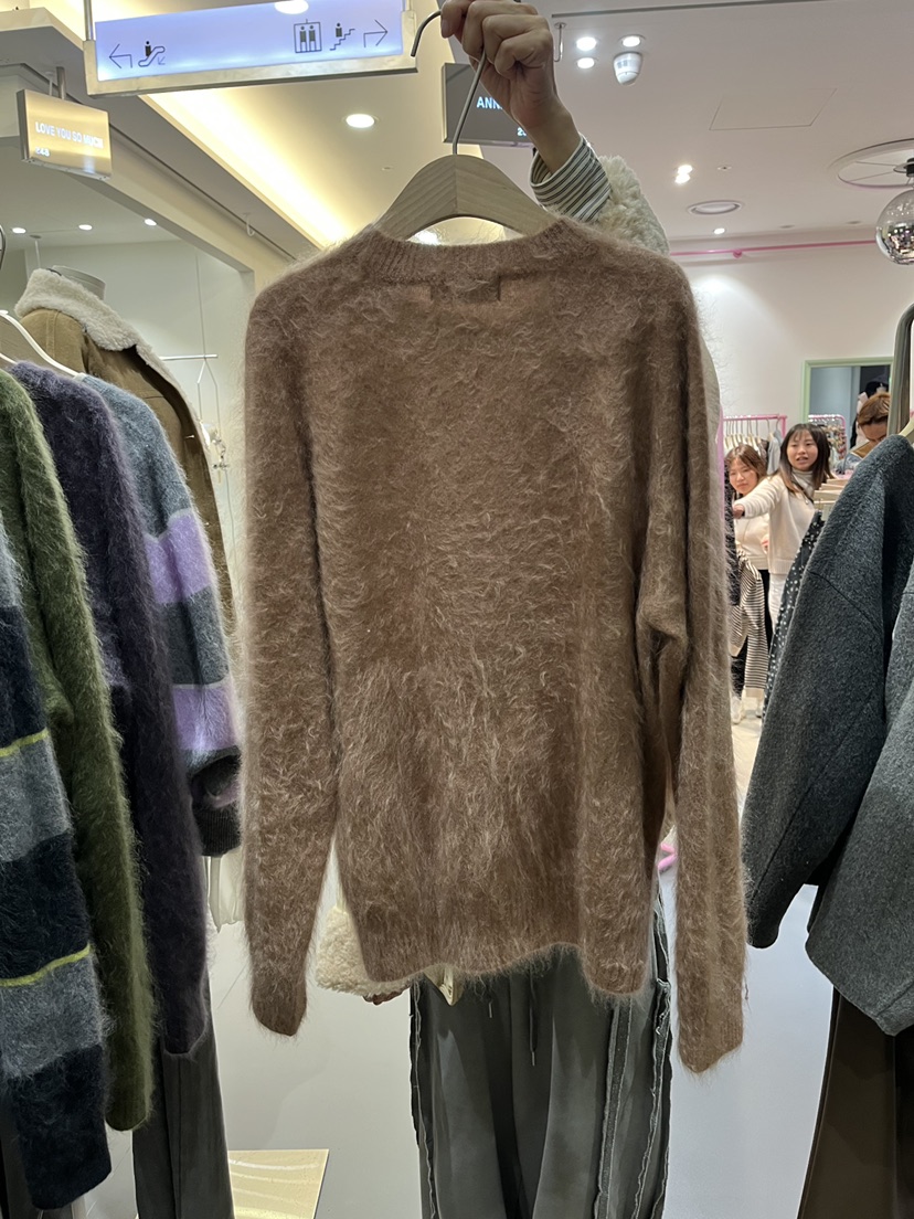 LA BLOOM東大門㊣直郵女士新款推薦職業熱賣真品針織衫羊絨La Bloom針織衫