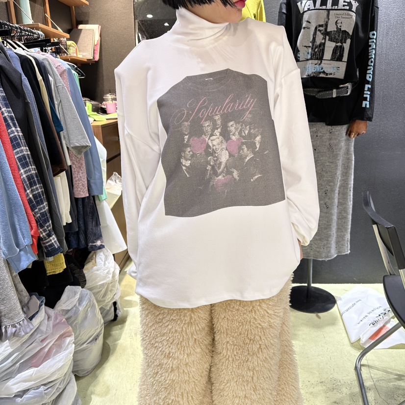 CHAVI韓國代購㊣女裝新品熱賣推薦人氣25秋冬休閑職業長袖T恤CHAVI長袖T恤圖色3