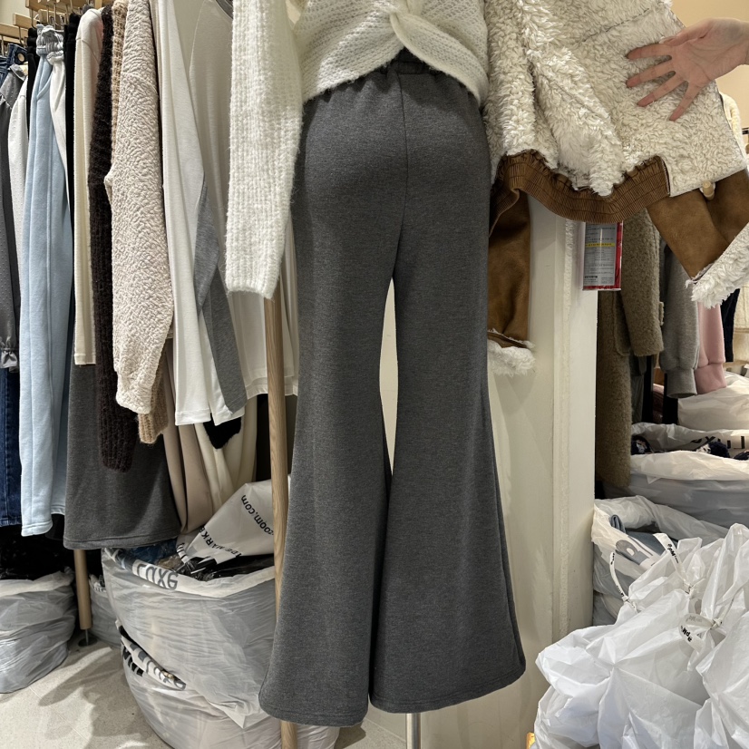 VINTAGE VIBE東大門㊣代購女裝新款人氣推薦休閑褲羊毛柔軟VINTAGE VIBE休閑褲