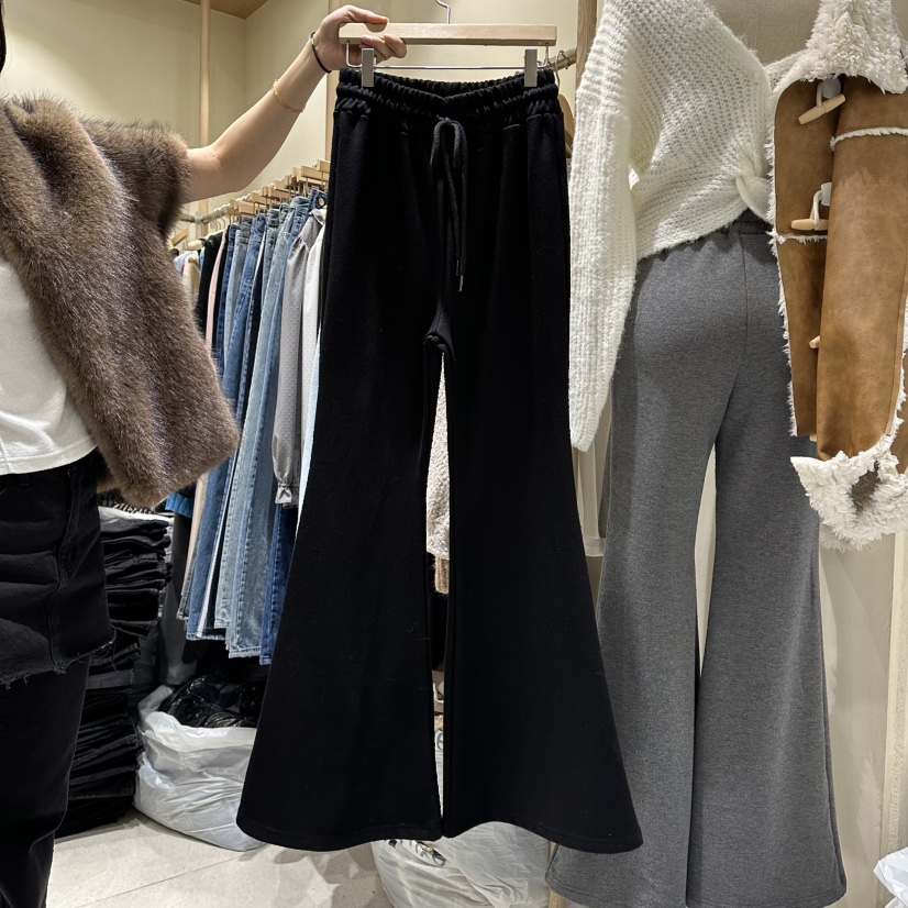 VINTAGE VIBE東大門㊣代購女裝新款人氣推薦休閑褲羊毛柔軟VINTAGE VIBE休閑褲圖色2