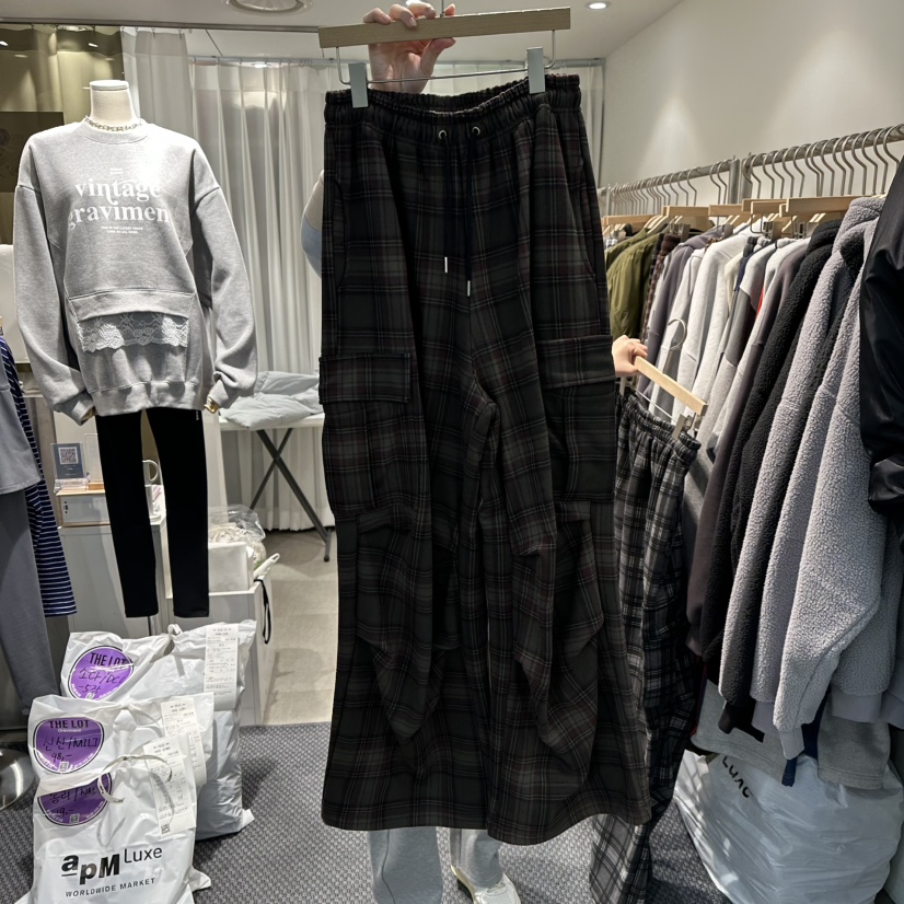 THE LOT韓國代購㊣女裝新款時尚25秋冬休閑職業熱賣休閑褲THE LOT/	LOT休閑褲圖色2