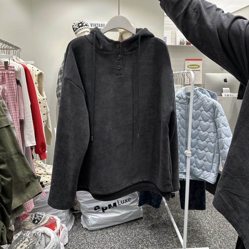 VINTAGE 888東大門㊣實拍女裝新款熱賣時尚職業真品衛衣加絨VINTAGE888/TRIPLE EIGHT衛衣圖色2