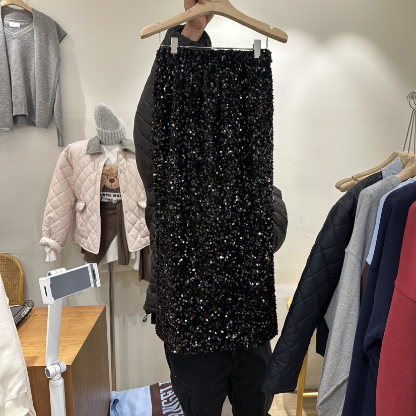 ASSEMBLY東大門㊣直郵女裝新品真品熱賣人氣休閑職業時尚長裙ASSEMBLY長裙圖色3