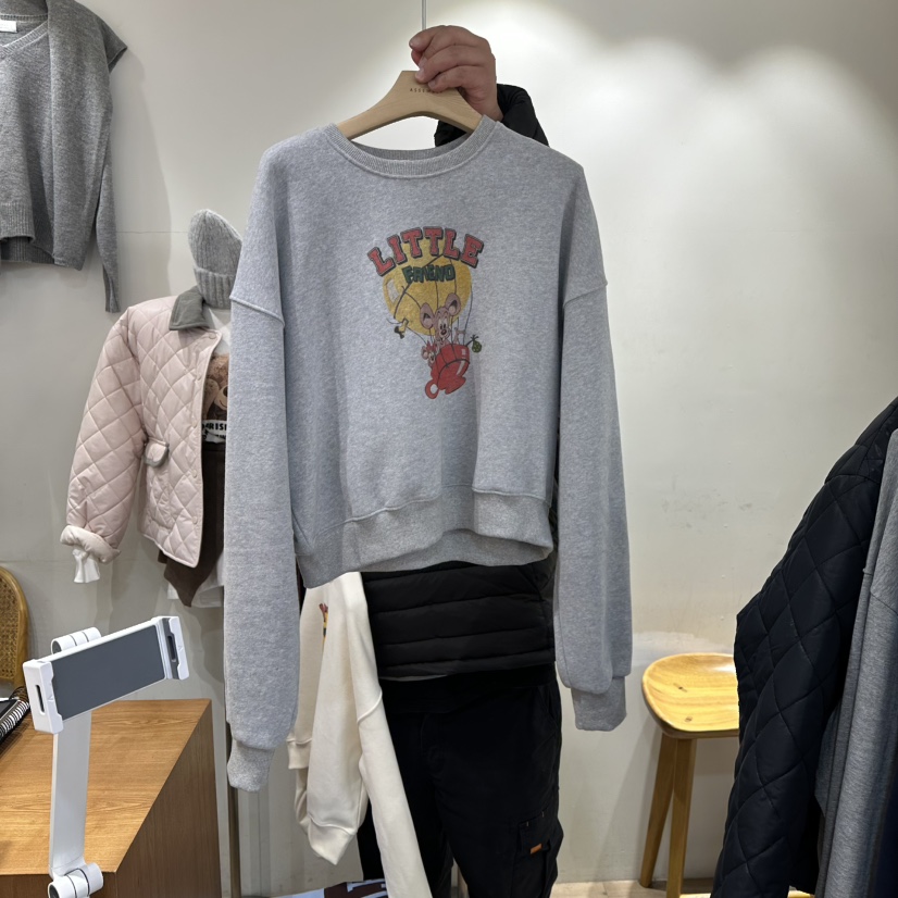 ASSEMBLY韓國代購㊣女士新品熱賣推薦真品時尚人氣衛衣加絨ASSEMBLY衛衣圖色2