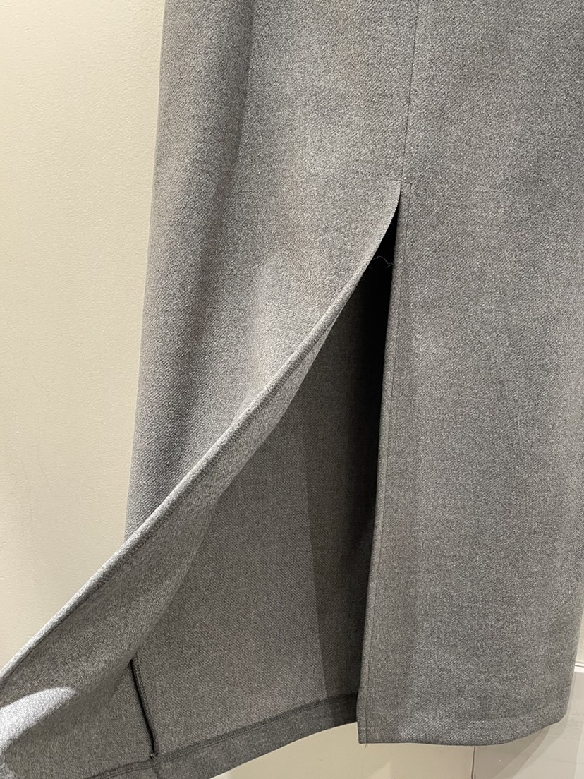 OBSESS東大門㊣實拍女裝新款25秋冬推薦熱賣長裙含腰帶羊毛OBSESS/EARLY BIRD長裙