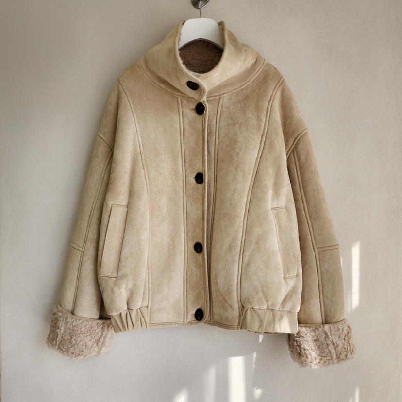 LA BLOOM東大門㊣代購女裝新款職業人氣休閑推薦熱賣短款大衣La Bloom短款大衣圖色1