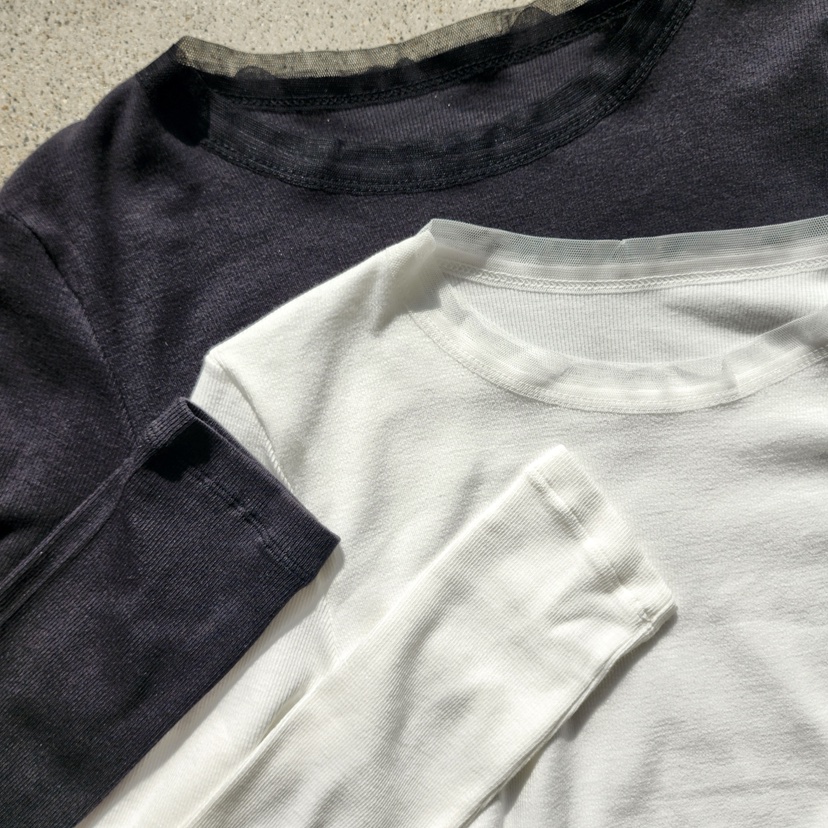 LA BLOOM東大門㊣代購女裝新品推薦25秋冬時尚長袖T恤柔軟La Bloom長袖T恤