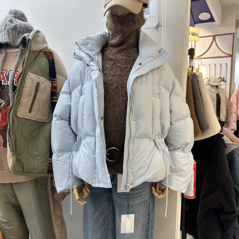 ASCEND東大門㊣直郵女士新款休閑人氣推薦短款羽絨服填充鵝絨ASCEND短款羽絨服圖色1