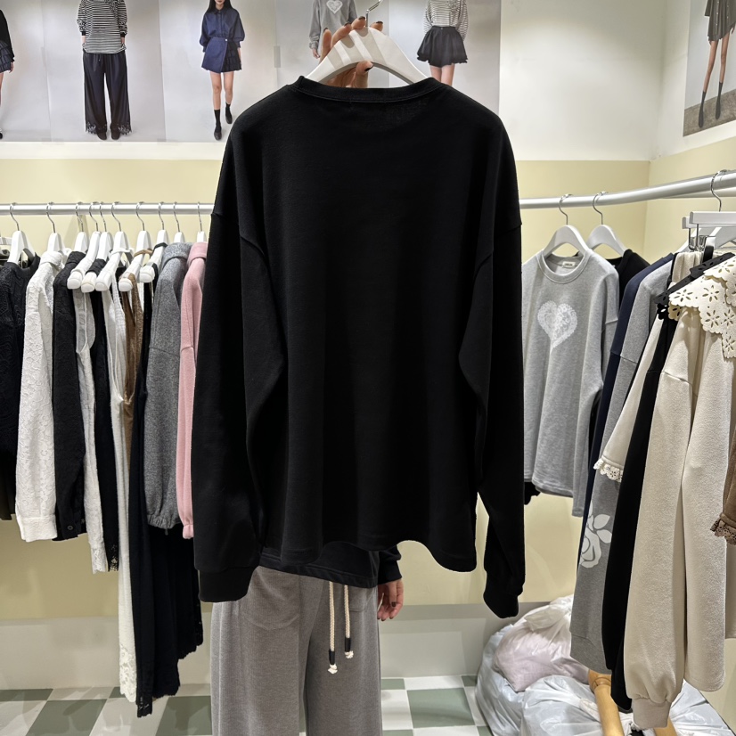 OREUM韓國直郵㊣女裝新品熱賣25秋冬真品推薦時尚職業人氣衛衣OREUM衛衣