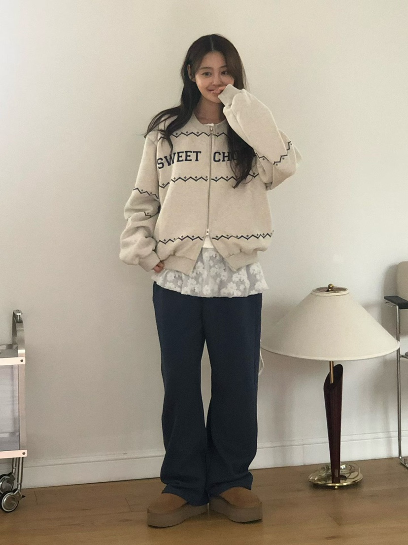 ONDO-P東大門㊣直郵女士新品人氣真品25秋冬休閑推薦職業衛衣ONDO-P衛衣