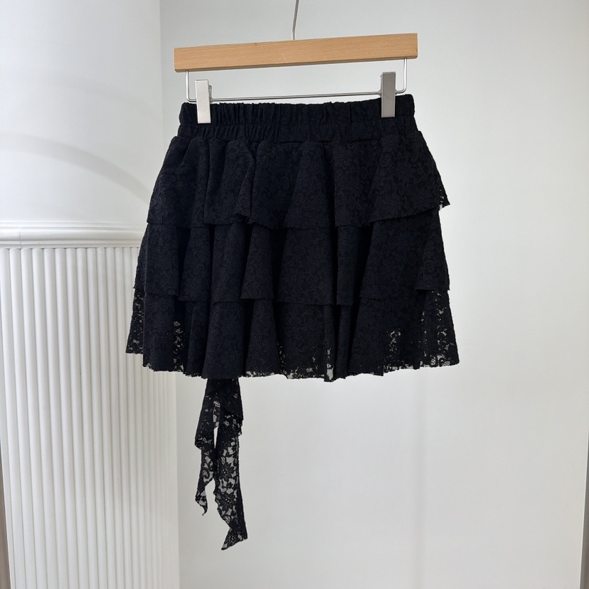 PALETTE-Q韓國直郵㊣女士新款熱賣休閑真品25秋冬裙褲系帶PALETTE裙褲