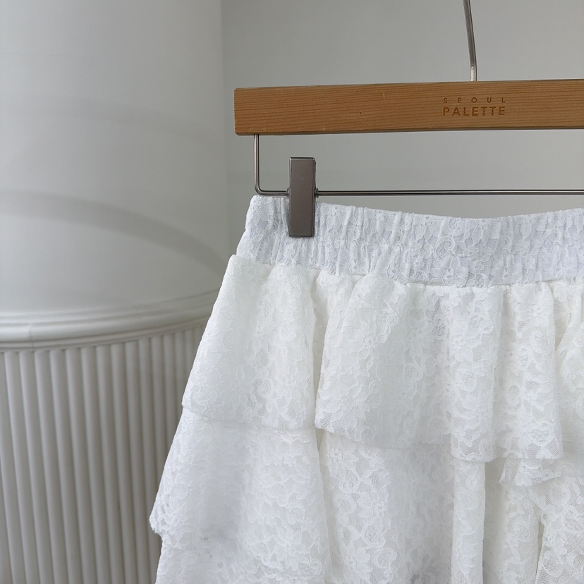 PALETTE-Q韓國直郵㊣女士新款熱賣休閑真品25秋冬裙褲系帶PALETTE裙褲