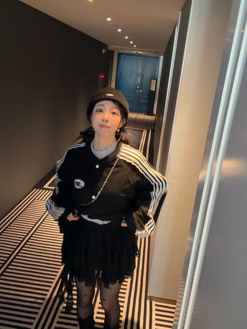 PALETTE-Q韓國直郵㊣女士新款熱賣休閑真品25秋冬裙褲系帶PALETTE裙褲