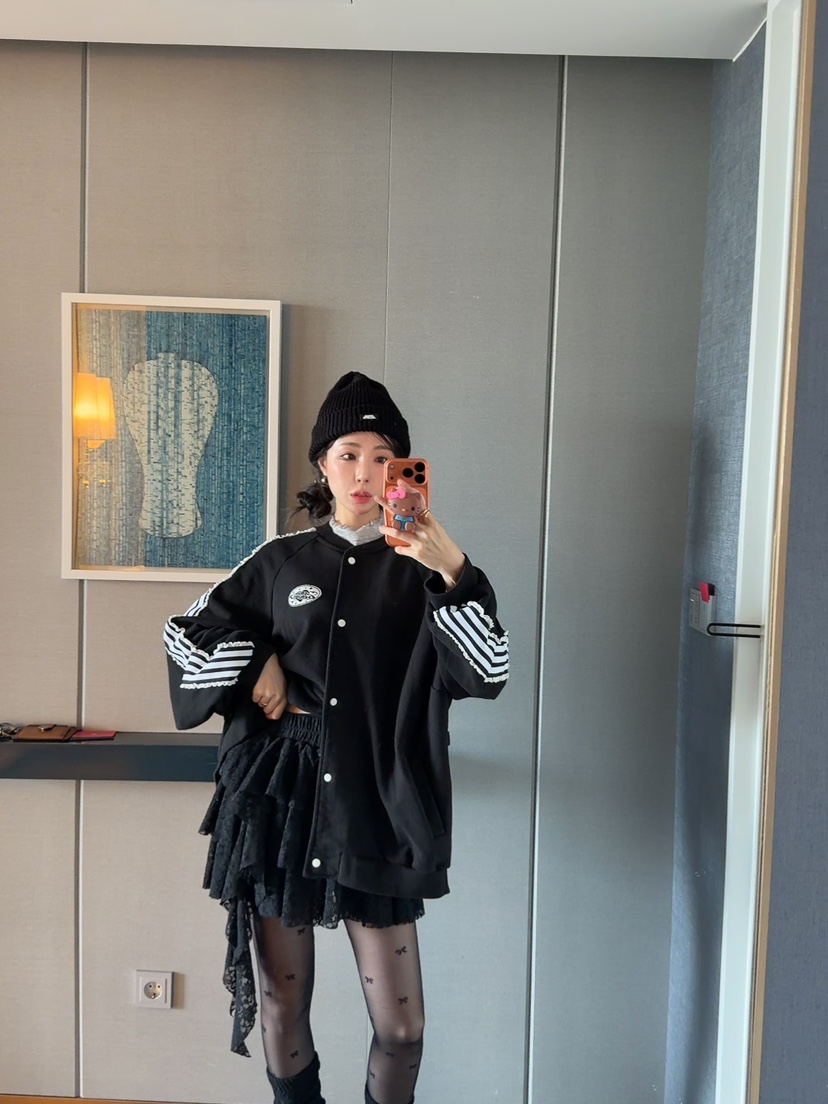 PALETTE-Q韓國直郵㊣女士新款熱賣休閑真品25秋冬裙褲系帶PALETTE裙褲