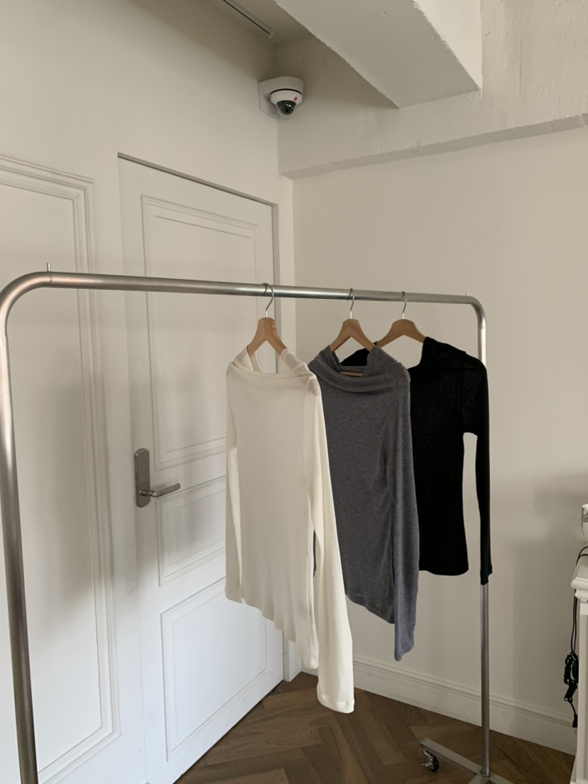 BETONE韓國直郵㊣女士新品人氣25秋冬職業真品時尚長袖T恤透明BETONE長袖T恤