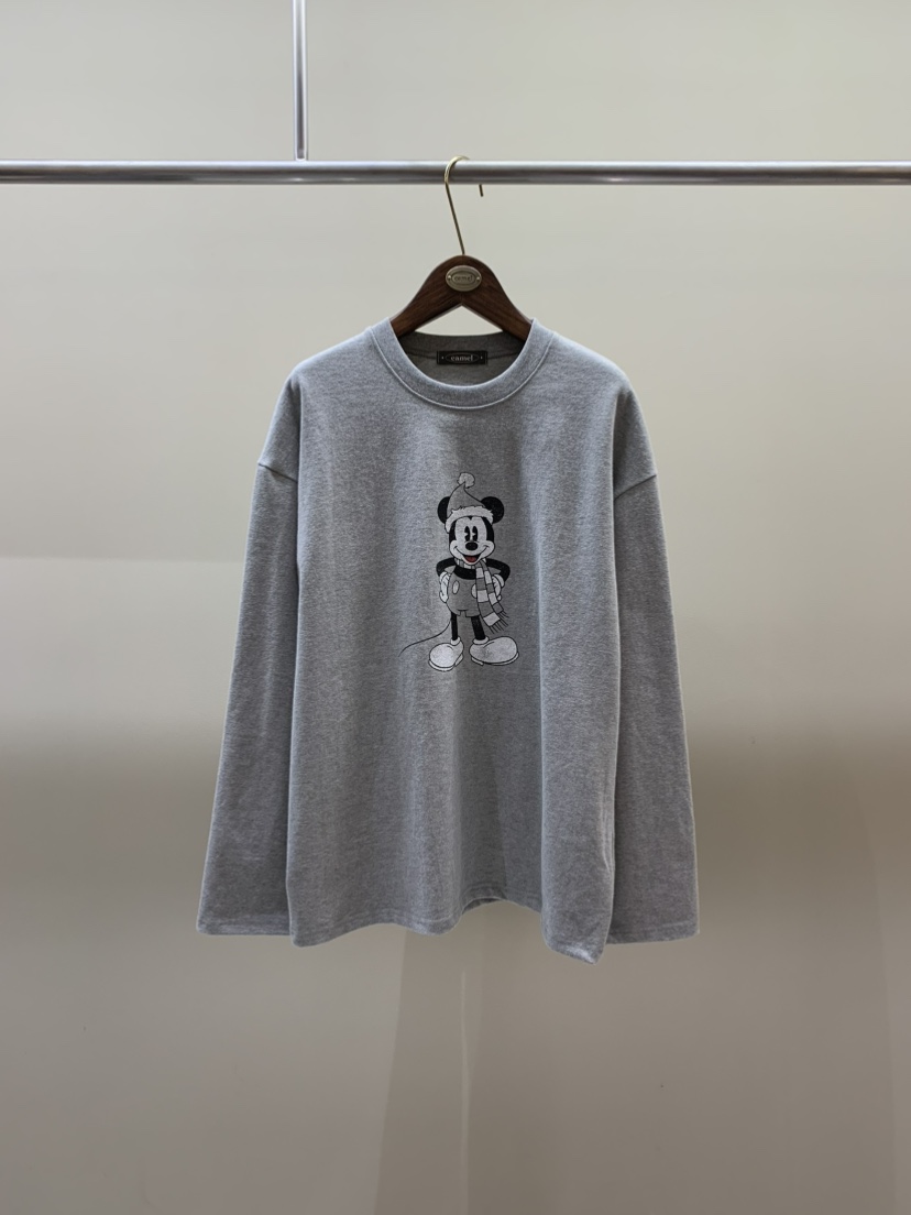 CAMEL-P東大門㊣代購女士新品職業長袖T恤Came_l 家長袖T恤圖色2