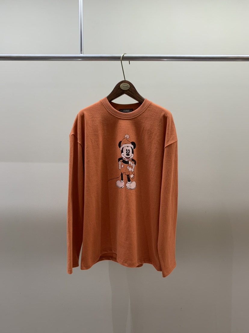 CAMEL-P東大門㊣代購女士新品職業長袖T恤Came_l 家長袖T恤圖色3