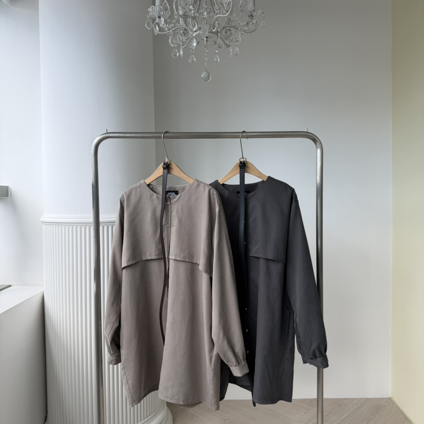 PALETTE-Q韓國代購㊣女士新品人氣休閑時尚推薦連衣裙含腰帶PALETTE連衣裙