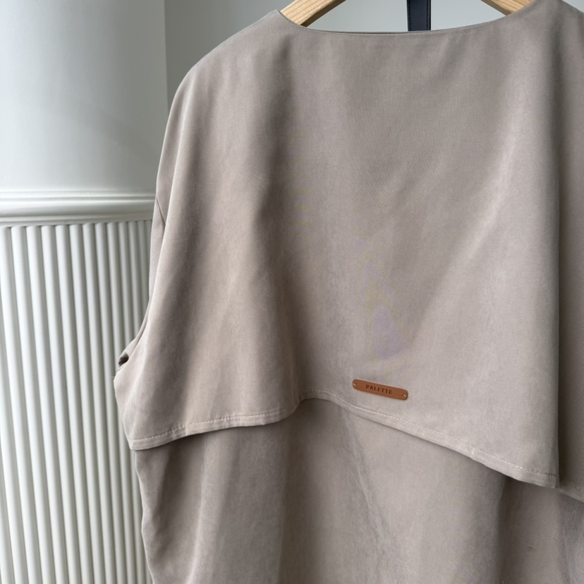 PALETTE-Q韓國代購㊣女士新品人氣休閑時尚推薦連衣裙含腰帶PALETTE連衣裙