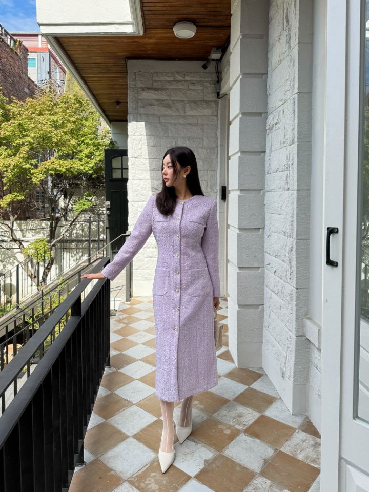 CATS韓國直郵㊣女士新款職業25秋冬推薦熱賣時尚休閑連衣裙CAT.S連衣裙