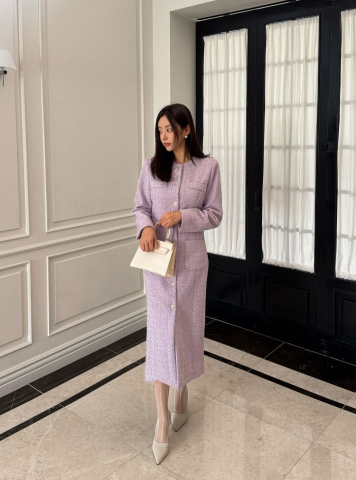 CATS韓國直郵㊣女士新款職業25秋冬推薦熱賣時尚休閑連衣裙CAT.S連衣裙