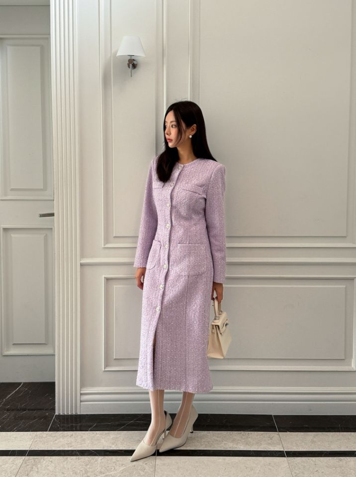 CATS韓國直郵㊣女士新款職業25秋冬推薦熱賣時尚休閑連衣裙CAT.S連衣裙