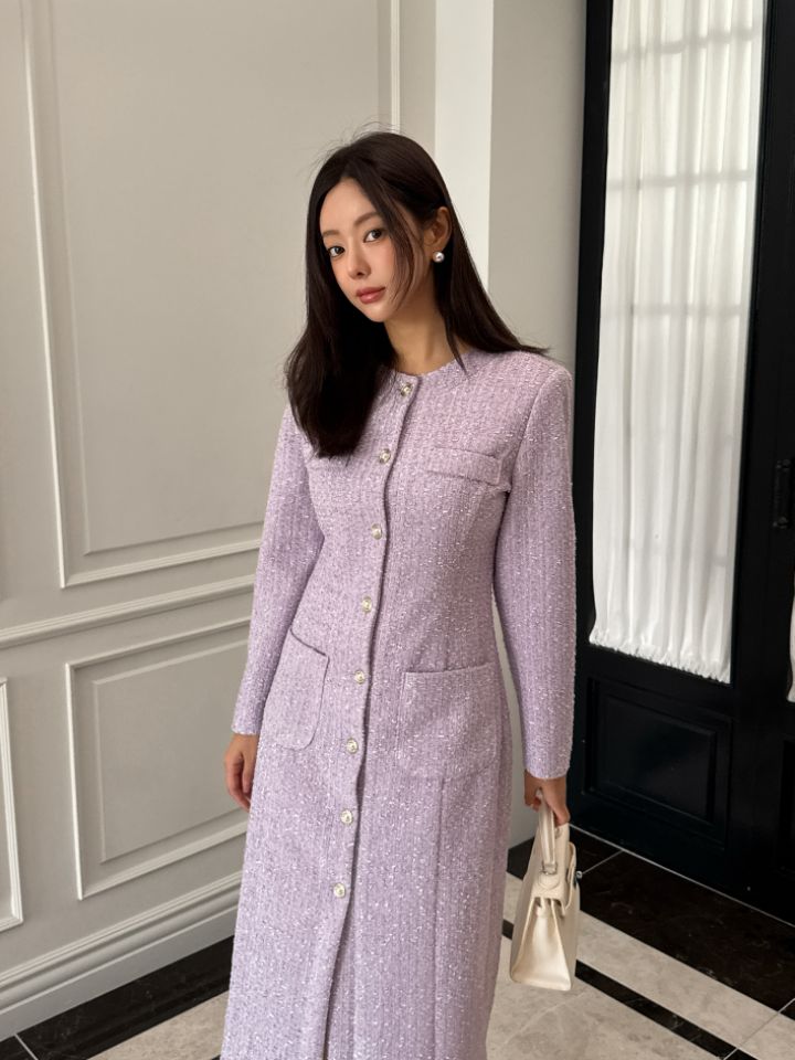 CATS韓國直郵㊣女士新款職業25秋冬推薦熱賣時尚休閑連衣裙CAT.S連衣裙