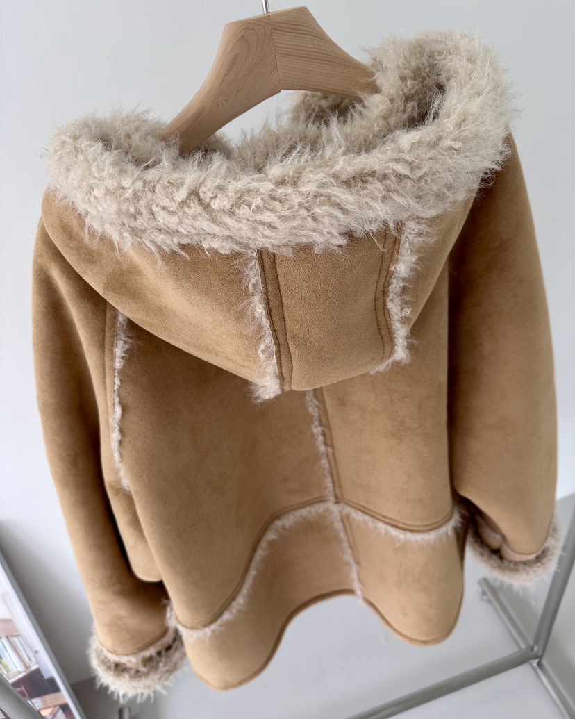 HOWDY東大門㊣實拍女裝新品時尚人氣25秋冬真品推薦短款大衣howdy短款大衣