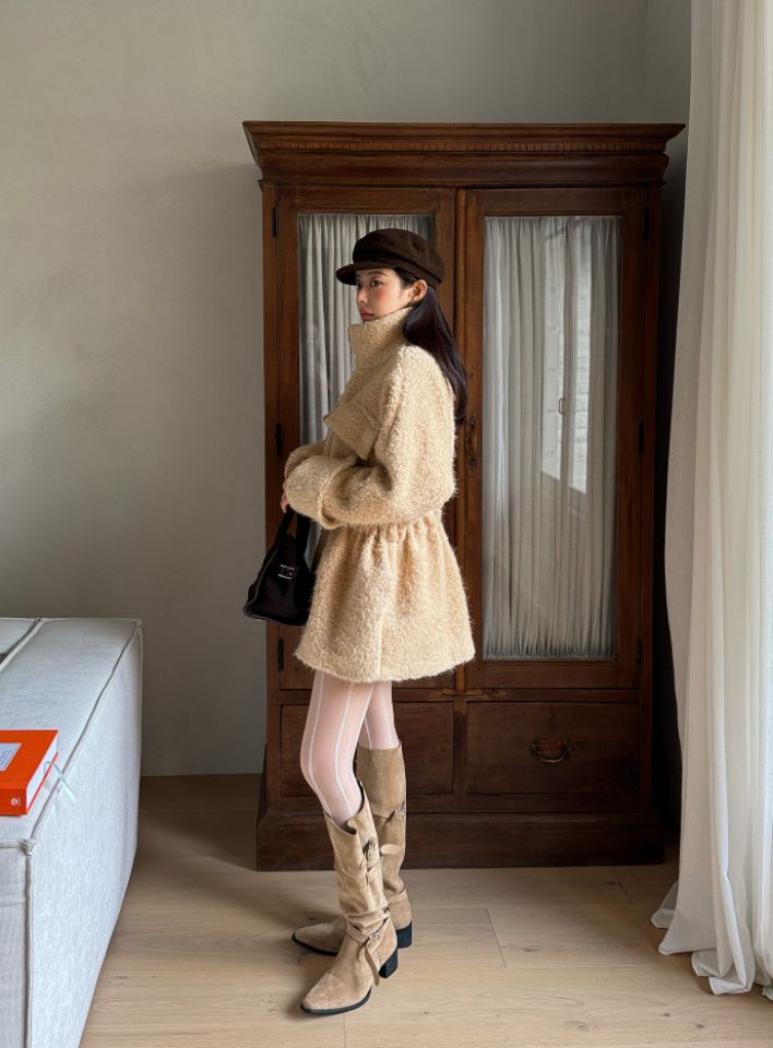 CATS東大門㊣直郵女裝新品真品人氣熱賣休閑時尚中長款大衣CAT.S中長款大衣