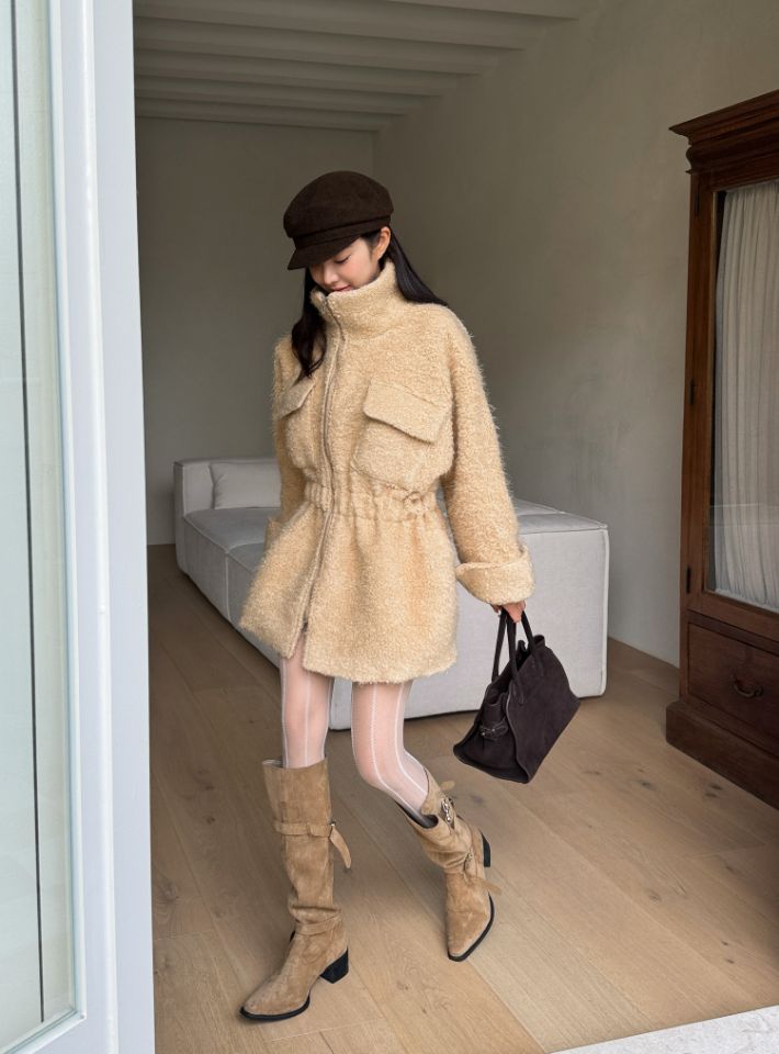 CATS東大門㊣直郵女裝新品真品人氣熱賣休閑時尚中長款大衣CAT.S中長款大衣