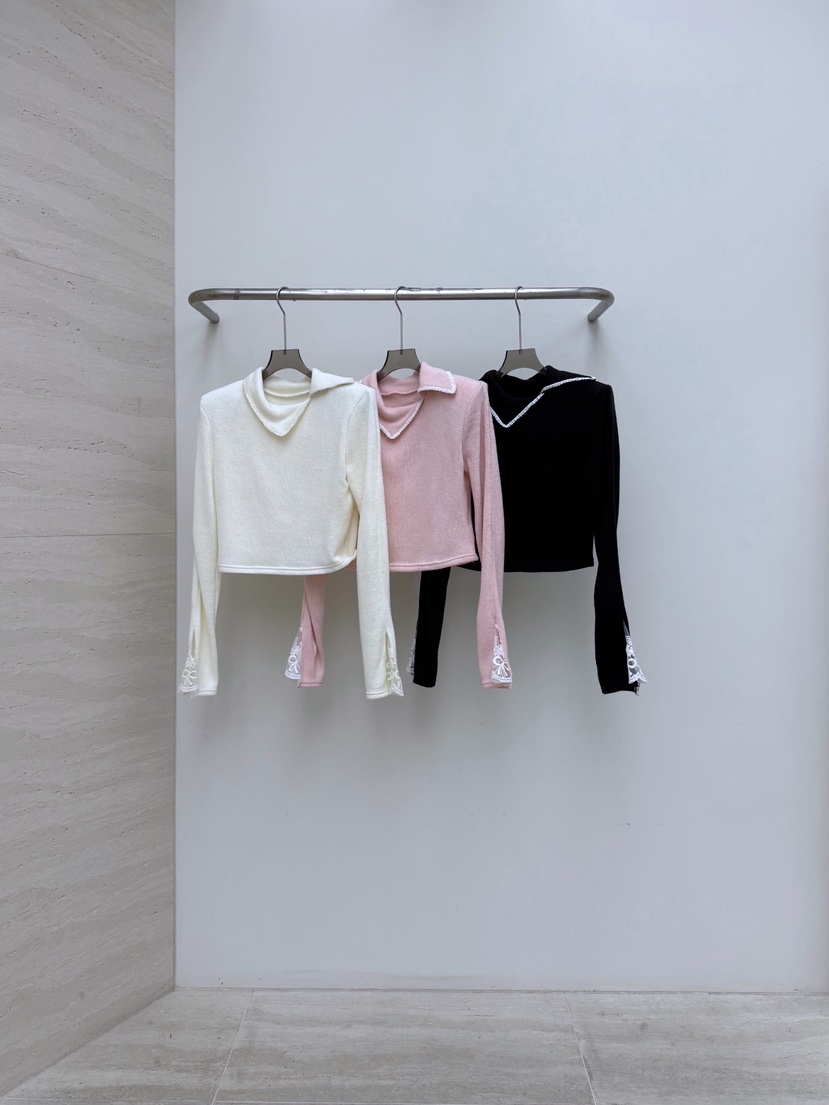 AB韓國代購㊣女裝新款人氣時尚休閑真品職業25秋冬長袖T恤羊毛AB長袖T恤