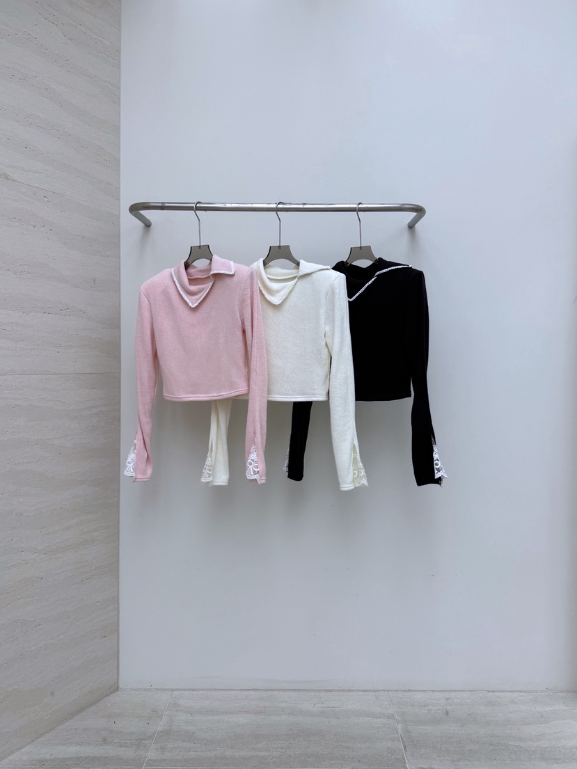 AB韓國代購㊣女裝新款人氣時尚休閑真品職業25秋冬長袖T恤羊毛AB長袖T恤