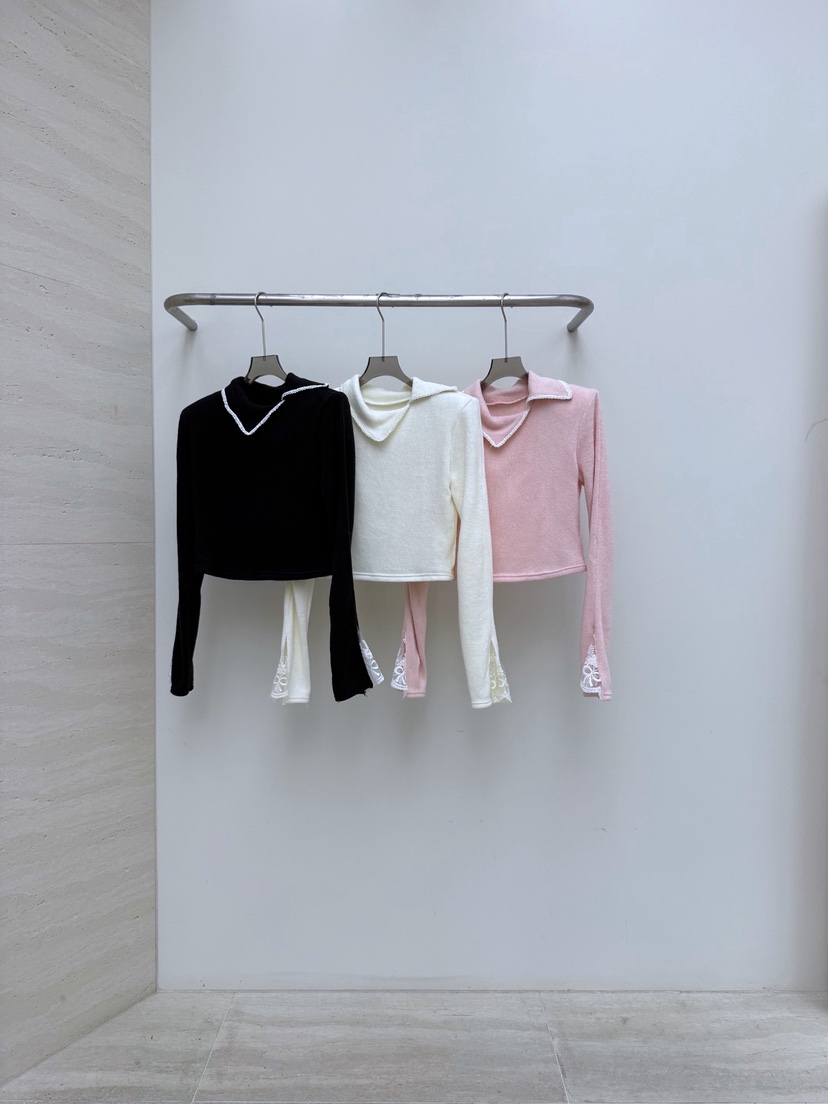 AB韓國代購㊣女裝新款人氣時尚休閑真品職業25秋冬長袖T恤羊毛AB長袖T恤