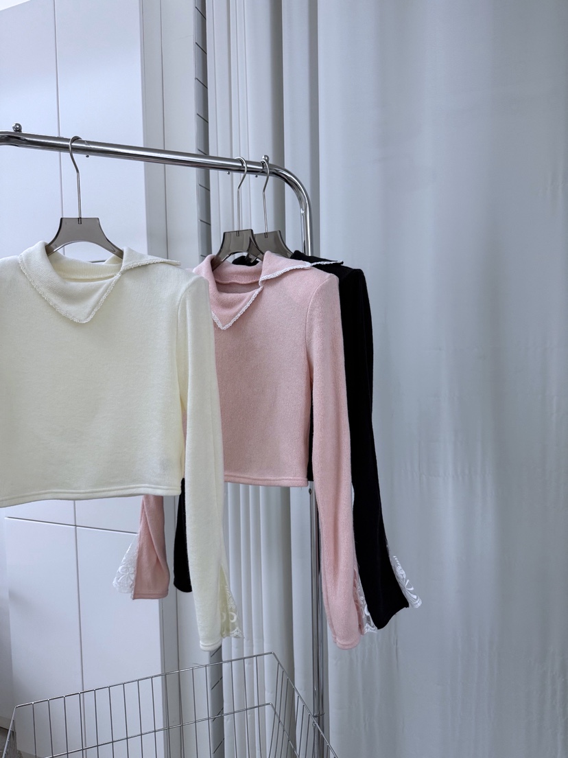 AB韓國代購㊣女裝新款人氣時尚休閑真品職業25秋冬長袖T恤羊毛AB長袖T恤