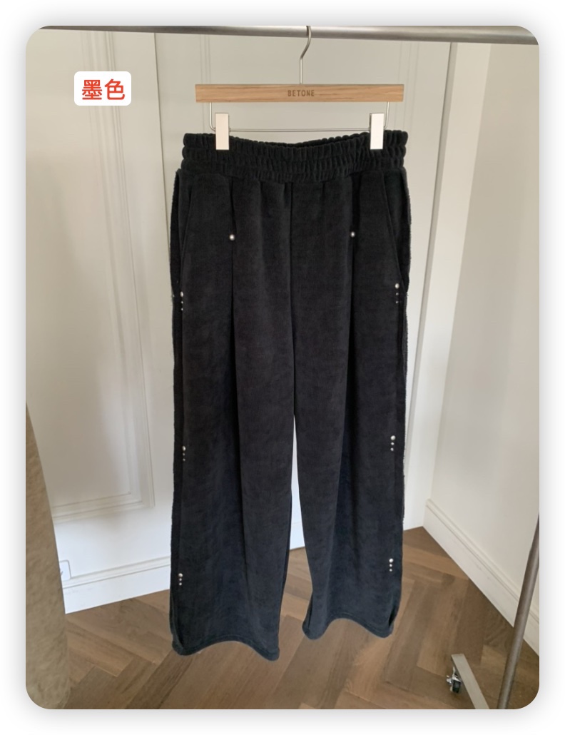 BETONE韓國直郵㊣女裝新品時尚熱賣25秋冬真品職業休閑休閑褲BETONE休閑褲圖色2