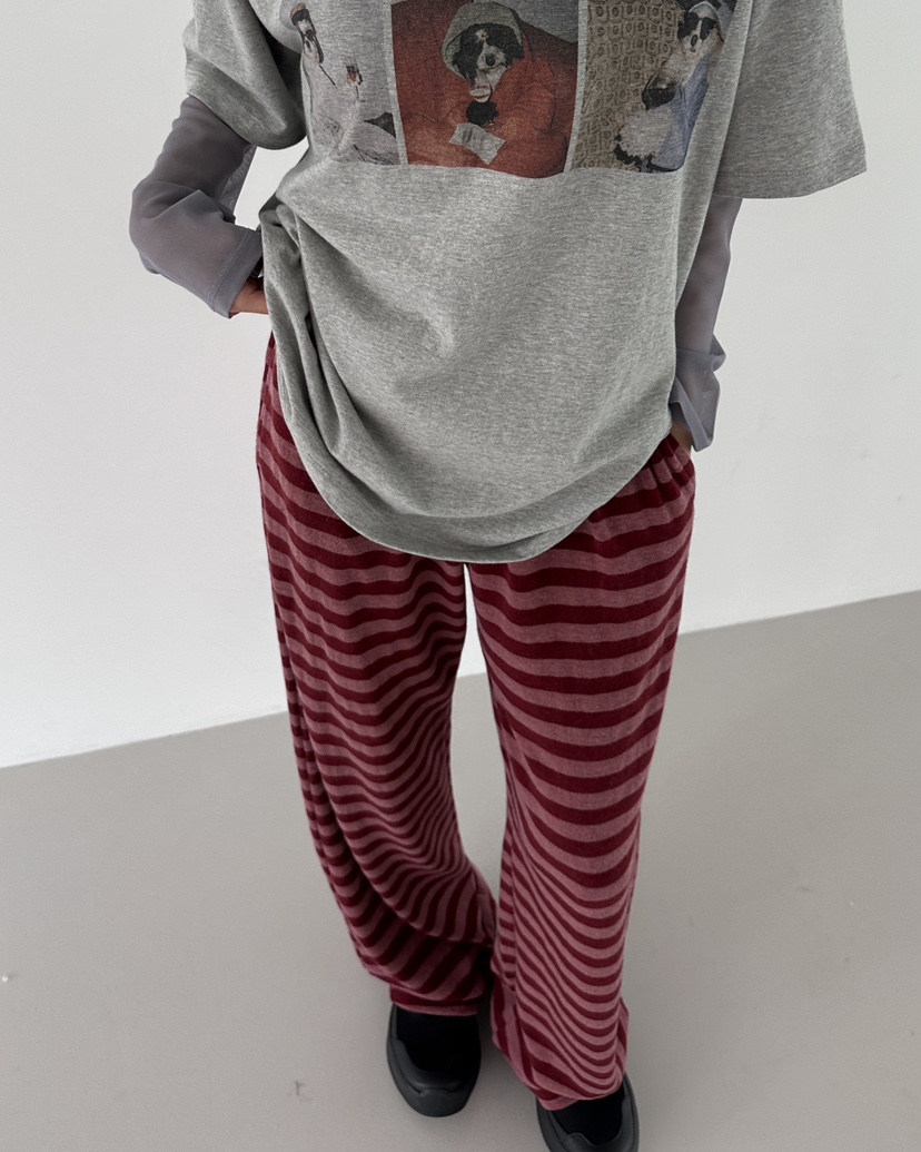 HOWDY東大門㊣直郵女士新款時尚熱賣真品人氣休閑25秋冬休閑褲howdy休閑褲圖色2