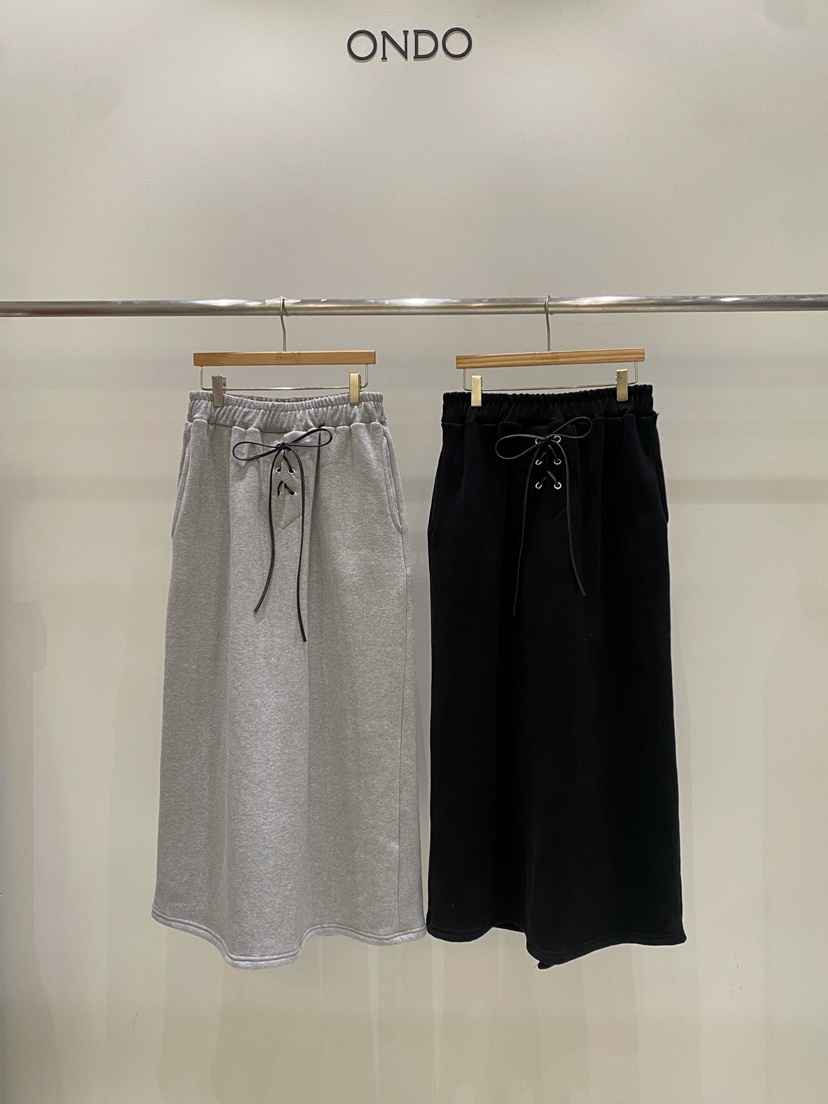 ONDO-P東大門㊣實拍女裝新品人氣真品職業推薦長裙絎縫鏤空ONDO-P長裙