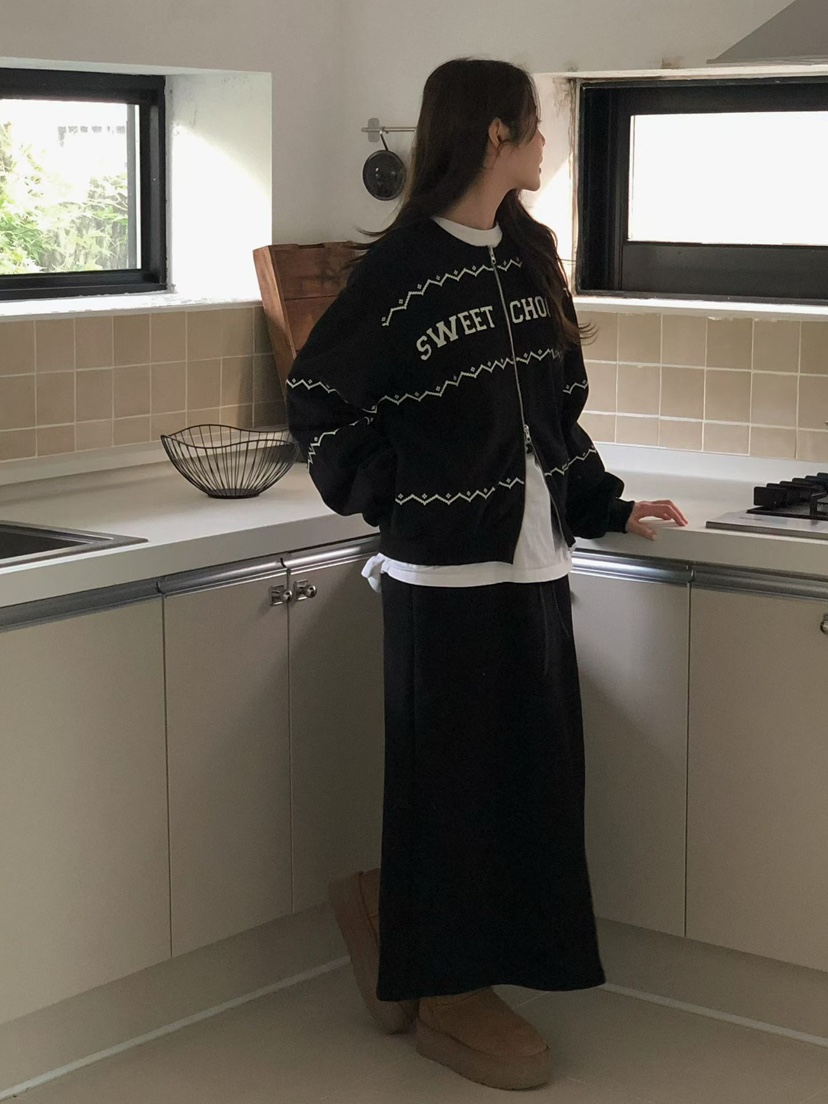 ONDO-P東大門㊣實拍女裝新品人氣真品職業推薦長裙絎縫鏤空ONDO-P長裙