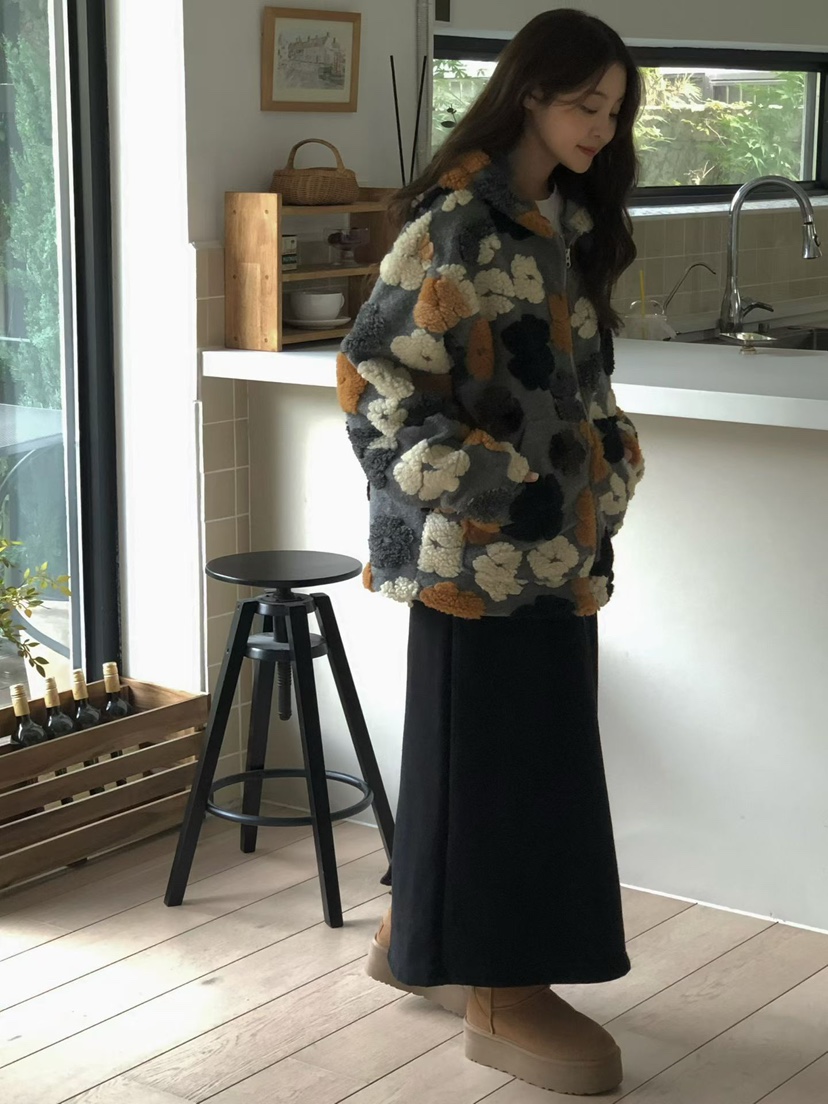 ONDO-P東大門㊣實拍女裝新品人氣真品職業推薦長裙絎縫鏤空ONDO-P長裙