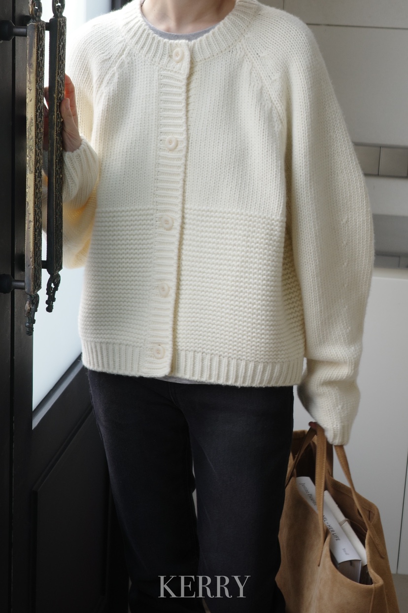 KERRY韓國直郵㊣女士新品推薦職業休閑熱賣人氣針織衫羊毛開衫KERRY針織衫